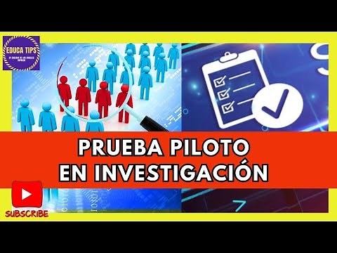 ¿Qué es una PRUEBA PILOTO en INVESTIGACIÓN y CÓMO SE HACE 2025?
