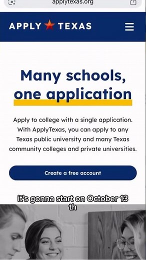 New Texas law waives college application fees for one week in October