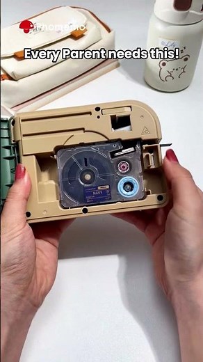 Back-to-school must-have: Phomemo A30 label/ribbon printer😍 #phomemo #labelmaker #backtoschool