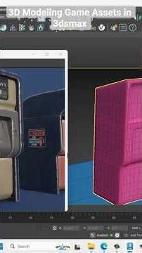 Create 3D Game Assets in 3dsmax | How to Model it. #3d #gameassets