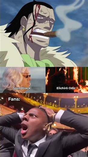 Crocodile vs Mihawk - One Piece ICONIC Scene