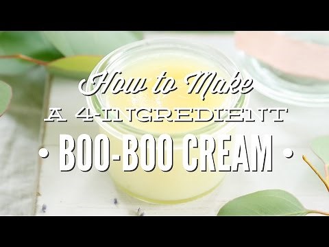 Easy Homemade Boo-Boo Cream Salve
