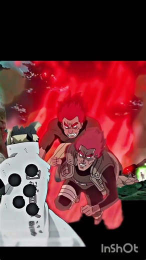 Might guy split cutout transation 🍷🗿#mightguy#animeedit #4k#edit