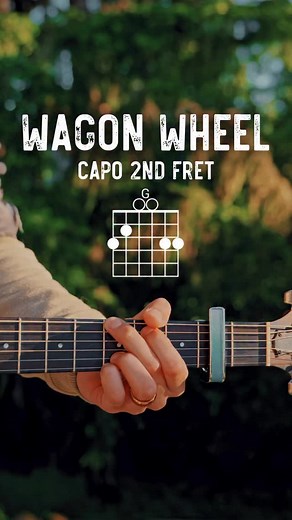 Wagon Wheel - @dariusrucker Guitar Lesson using my @taylorguitars 314ce Studio • • • #guitar #guitarlesson #guitarlessons #guitartutorial #wagonwheel | The Groovy Guitar Dude