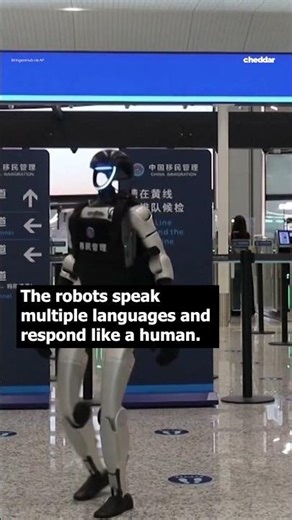 Humanoid robots are now working at airport border checkpoints