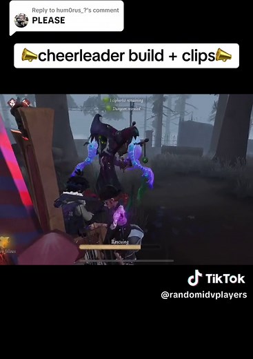 Cheerleader Build for Identity V with Lily Barriere