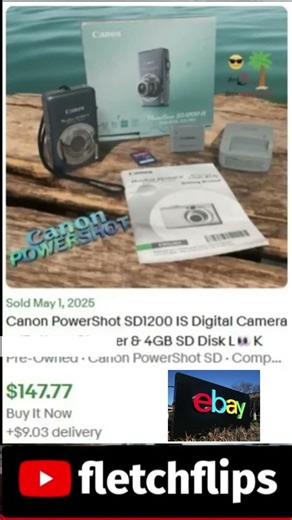 $4 Church Sale Camera → SOLD for $147.77 😳