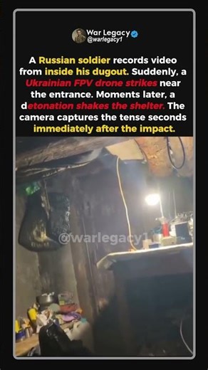 He Filmed the Drone That Hit His Dugout #shorts