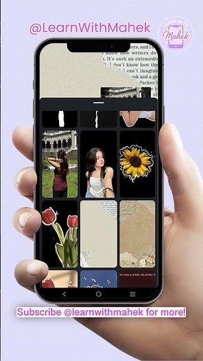 Aesthetic New Post Collage Story Edit 🌻 | Instagram Trend 2026 | Learn With Mahek