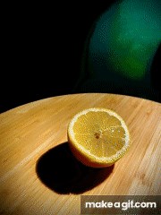 Eat lemon on Make a GIF