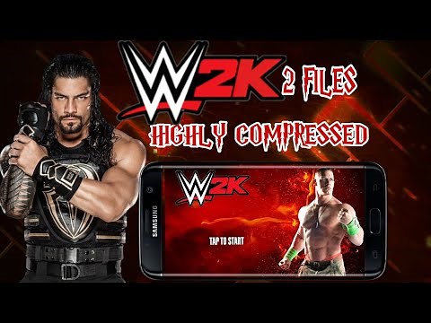 WWE 2K HIGHLY COMPRESSED | 2 FILES | GOOGLE DRIVE LINK