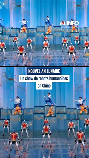 Ce lundi soir avait lieu le réveillon du Nouvel An lunaire en Chine. Pour l'occasion, la télévision nationale CCTV organisait, comme tous les ans depuis 1983, un gala spectaculaire. Cette année, les robots humanoïdes étaient à l'honneur dans un show de kung-fu impressionnant de précision. | M6 Info