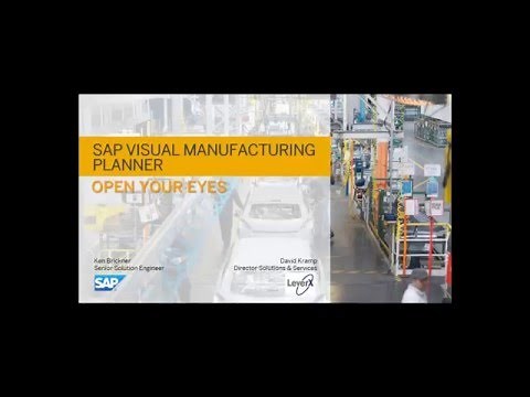 SAP Visual Manufacturing Planner