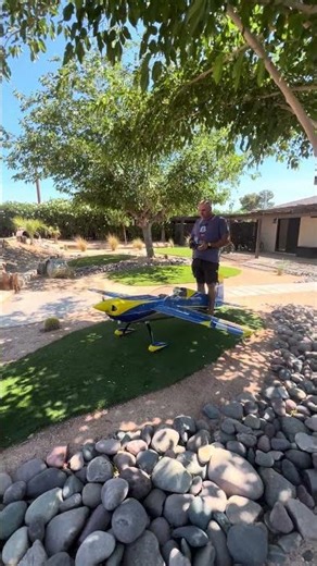 Extreme flight 104” edge 540 with DA 120 test fire #rcadventure #rc