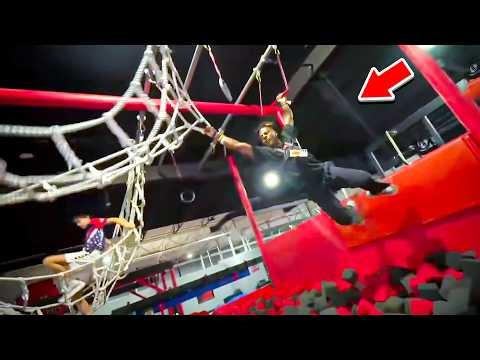 iShowSpeed Tries Ninja Warrior Training..