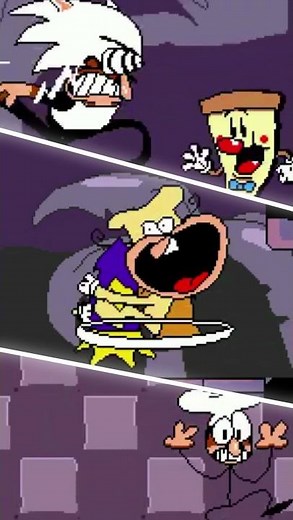 Pizza Tower, Every Animation Looks DIFFERENT?! 😳 [Pizza Tower mods Shorts] #PizzaTowerShorts