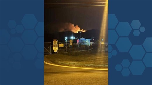Massive fire at Bristol Hill transfer station is out, 10 fire departments aided