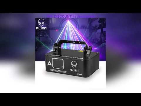 A must-have product! ALIEN 500mw RGB Laser Beam Line Scanner Projector DJ Disco Stage Lighting Eff