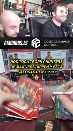 amcards on Instagram: "¡MAX VERSTAPPENNNN! 🏎️🔥👑 TROPHY HUNTERS 💎💥 #AMCards #ColeccionAMsContigo #MaxVerstappen #TrophyHunters #F1 #RedBullRacing #ChampionMindset #F1Collectors #RarezaMáxima"