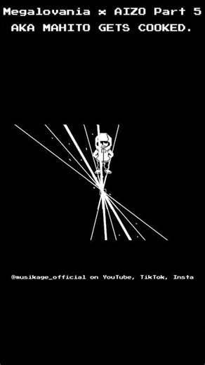 #undertale vs. Yuji Itadori Boss Fight | Mahito gets COOKED (Megalovania x AIZO) Part 5
