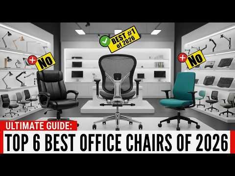 Top 6 Best Office Chairs of 2026 — This $250 Chair Beats Herman Miller!