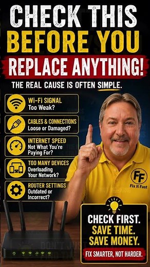 Stop Resetting Your Router! Check This First #wifi #router #internetfix