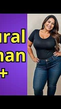 Natural Older Woman Over 45 Beautifully Dressed Classy | Jeans and T-Shirt Tips