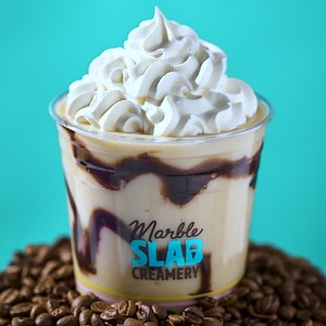 Cooler than Cold Brew 😎☕️🍦 Try our Cold Brew Ice Cream Shake today! https://bit.ly/3b9I0Br | Marble Slab Creamery