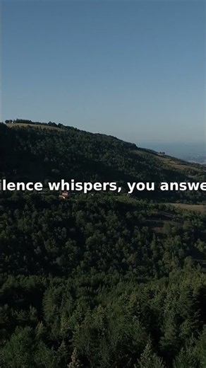 Silence whispers, you answer. | Zen Yoga Music #Shorts