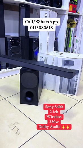 Sony HT-S400 Soundbar Overview and Features