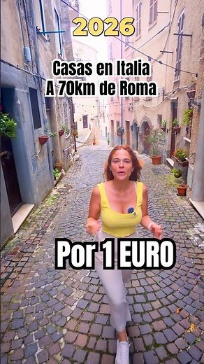 1 EURO homes very close to ROME🏡