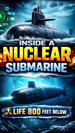 Inside a Nuclear Submarine: Life 800 Feet Below on USS Virginia#NuclearSubmarine #USSVirginia #SubmarineLife #UnderwaterAdventure #NavyLife