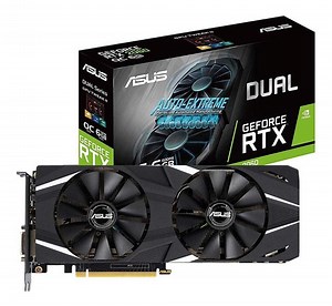 Placa de video Nvidia Asus Dual GeForce RTX 20 Series RTX 2060 DUAL-RTX2060-O6G OC Edition 6GB - US$ 246,4