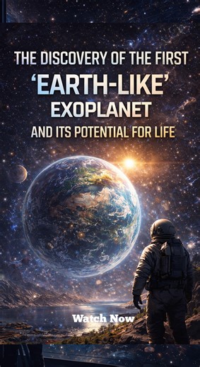 The discovery of the first Earth-like exoplanet and its potential for life. #exoplanet #space #fyp #astronomy #galaxy #DidYouKnow #universe #NASA #trending #viral #fblifestyle | Universe Explained