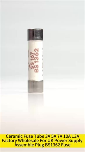 Good Quality BS1362 3A 5A 7A 10A 13A Fuse TOWELL Fuses With Quartz Sand Fuse for UK Power Cable Plug