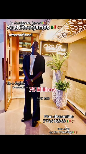 Plans de maisons modernes de 300m² au Sénégal