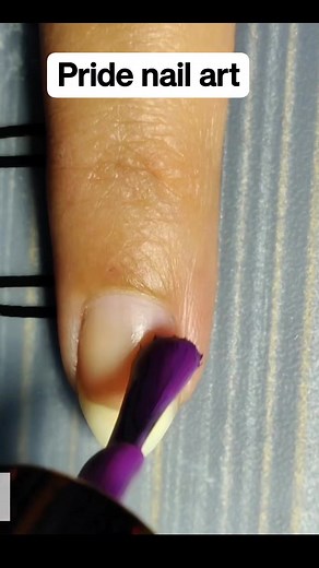 Cute colorful Pride nails #pridenails #pridenailart #pride2023 #summernails #rainbownails | Crazy Nailzz - The Nail Art Studio