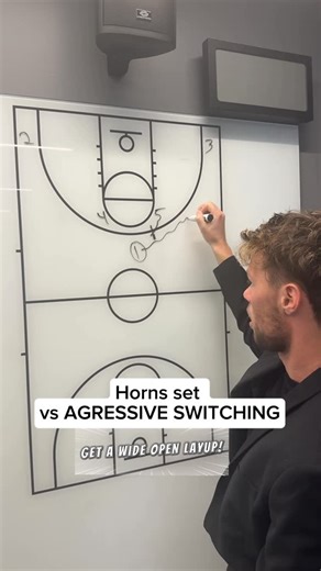 Hoop Horizons Basketball Co. on Instagram: "Bryce week starts today! Every video from today until next Wednesday will be none other than @bryce.lubin 🔥🔥 Use this set to get a wide open layup! After coming off the screen and going to set the flare, the second there is miscommunication between the two defenders, the 5 man will slip right to the rim and will have a wide open layup at the rim! Timing is key on this play, so make sure they don’t slip too early or too late! Try this out and let us k