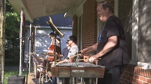 Local jazz band shaking off the rust with neighborhood front porch sessions