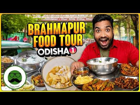 Monsoon Berhampur Food Tour EP 1 | Odisha Pakhala , Lassi & More | Veggie Paaji
