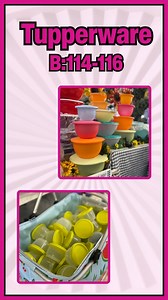This week we are highlighting our Tupperware Vendor (B:114-116)! Come visit them for all your Tupperware needs! They have every shape, size, and color you can imagine! Come check them out as well as all of our other wonderful vendors, here at Mesa Market Place! 🧡 | Mesa Market Place Swap Meet