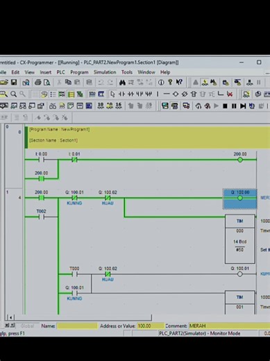 Membuat Lampu Merah Menggunakan PLC: Tantangan Menarik