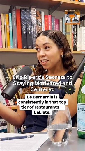 The Chef’s Cut Culinary Podcast on Instagram: "Comment “Eric” below and we’ll DM you the full conversation! 🎧 @lebernardinny is consistently among the world’s best — most recently receiving 3 stars from @michelinguide this week for the 20th consecutive year — but Chef Eric Ripert keeps his life intentionally simple. He shares the rhythm that keeps him centered and inspired in this week’s episode of The Chef’s Cut. Subscribe to the podcast for more behind-the-scenes wisdom from chefs like Eric R