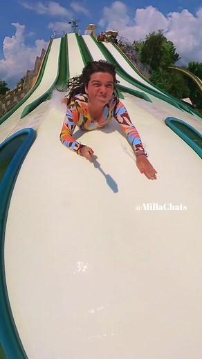 Water Slide Jumping Adventures at Blue Tree Phuket in Thailand