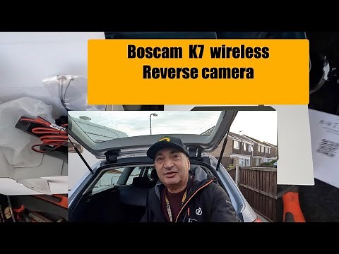 BOSCAM K7 Digital Wireless Reversing Camera Kit, 5" TFT-LCD Monitor