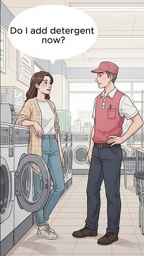 Using a Washing Machine in English | Daily Conversation