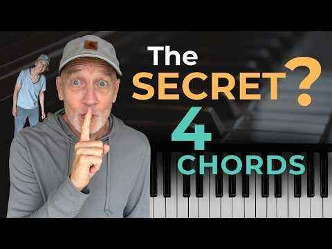 The 4-Chord Piano Secret That Changes Everything | Beginner to Beautiful | Every Genre