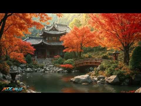 Autumn Stillness in Japan | 4K Ultra HD Animated Live Wallpaper
