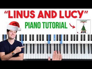 How To Play "Linus and Lucy" // EASY Step-by-Step Piano Tutorial
