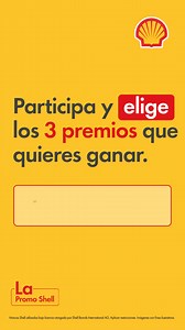 265 reactions · 12 shares | ¡Volvió La Promo Shell! ​ Pero ahora con #LaCyberPromoShell. ​ Ahora podrás ganar muchos premios tecnológicos, pero no solo eso, también podrás elegir cuales 3 premios quieres ganar. ​ Participa con tus consumos en Shell y Shell Select. Términos y condiciones: https://bit.ly/3QVTl9X | Shell Guatemala | Facebook